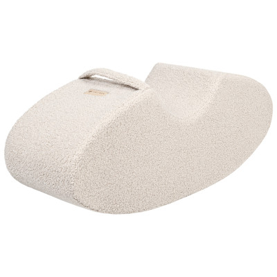 Schaumstoff-Wippe Böhnchen mit Bouclé-Bezug